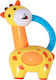 Lorelli Rattle Deer for 3++ Months Yellow