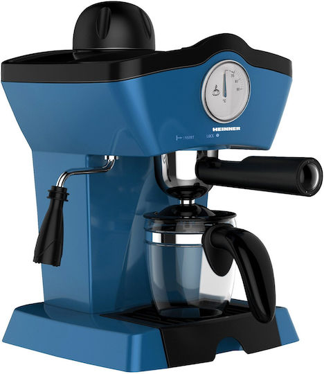 Heinner Charm Espressomaschine 800W Druck 5bar Blau