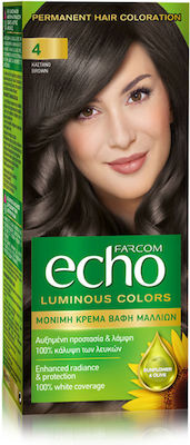 Farcom Echo Set Hair Dye 4 Chestnut 60ml