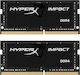 HyperX Impact 32GB DDR4 RAM με 2 Modules (2x16GB) και Ταχύτητα 2666 για Laptop