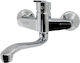 Fiore Altura Mia Küchenarmatur Wand Silber