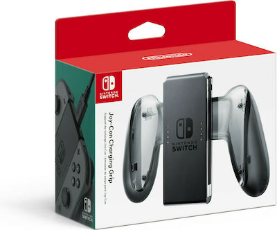 Nintendo Joy-Con Charging Grip Βάση Φόρτισης για 1 χειριστήριο Switch Γκρι