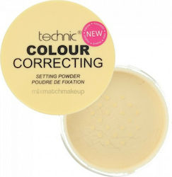 Technic Gelbes Farbkorrektierendes Lose Fixierpuder 20gr Technic Gelbes Farbkorrektierendes Lose Fixierpuder 20gr
