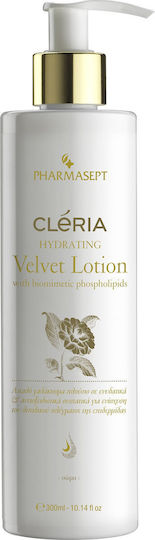 Pharmasept Cleria Hydrating Velvet Moisturizing Lotion Body for Very Dry Skin 300ml