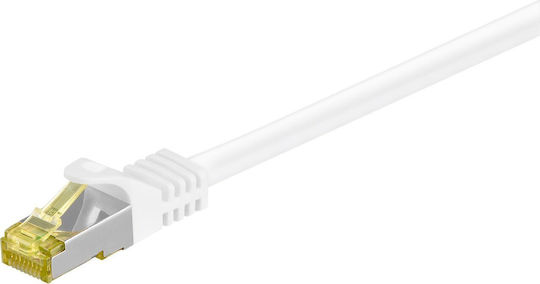 Goobay S/FTP Cat.7 (10Gbps) Network Cable Ethernet 2m White