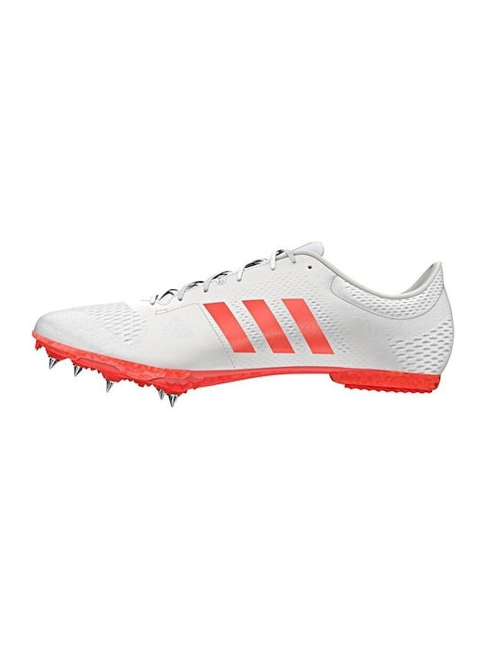 Adizero MD Pantofi sport Spikes Albe