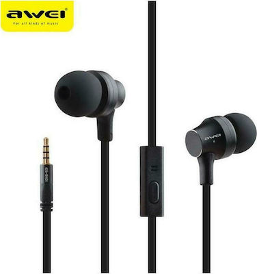 Awei ES910i In-ear Handsfree with 3.5mm Connector Black