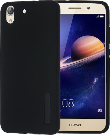 Shieldtail Dual Armor Задна корица Силикон / Пластмаса Черен (Huawei Y6II)