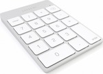 Satechi Slim Rechargeable Wireless Bluetooth Numeric Keypad White