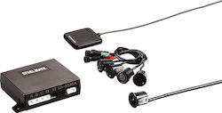 Lampa Σύστημα Παρκαρίσματος Αυτοκινήτου με Κάμερα / Buzzer και 4 Αισθητήρες σε Μαύρο Χρώμα