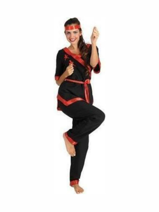 Carnival Unisex Costume Νίντζα Γυναίκα