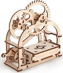 Ugears Построителна дървена игра Model Mechanical Box Etui за деца на възраст 14++ години