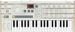 Korg microKORG S Synthesizer Vocoder 37 Dynamische Tasten Weiß Korg microKORG S Synthesizer Vocoder 37 Dynamische Tasten Weiß