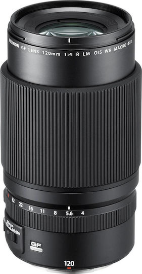 Medium Format Φωτογραφικός Φακός GF 120mm f/4 Macro R LM OIS WR Tele Zoom για  G Mount Μαύρος