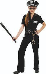 Kids Carnival Costume Policewoman