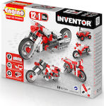 Engino Plastic Construction Toy Inventor 12 in 1 Models Motorbikes Kid 6++ years