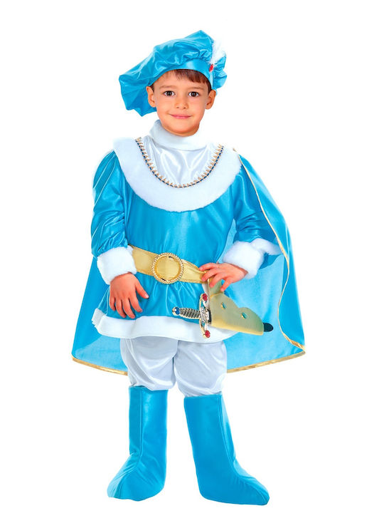 Kids Carnival Costume Blue Prince