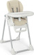 Cam Pappananna Foldable Highchair with Metal Frame & Fabric Seat Beige