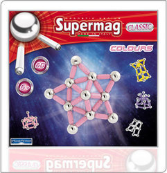 Plastwood Μαγνητικό Παιχνίδι Κατασκευής Supermag Colours 60τ Plastwood Μαγνητικό Παιχνίδι Κατασκευής Supermag Colours 60τ