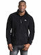 Fleece Bernal Ανδρική Ζακέτα Fleece Μαύρη