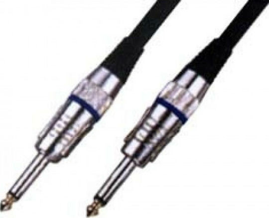 Cablu 6,3 mm de sex masculin - 6,3 mm de sex masculin 10m Argintiu (01.037.0336)