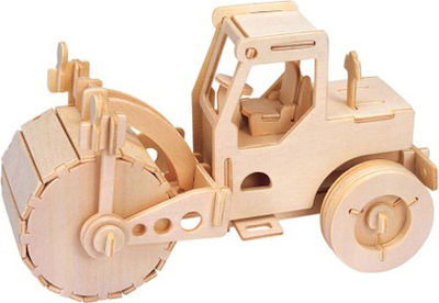 Anelixi Wooden Construction Toy Ξύλινη Κατασκευή Οδοστρωτήρας