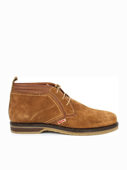 Kricket Steven Suede Tabac Brown Men's Boots