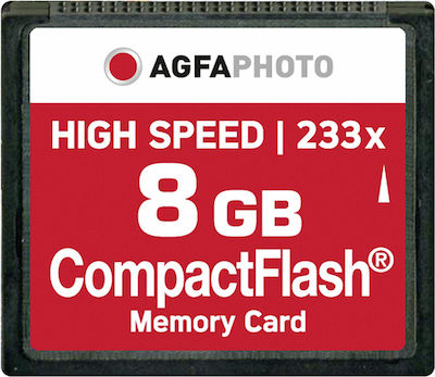 AgfaPhoto High Speed 233x CompactFlash 8GB High Speed