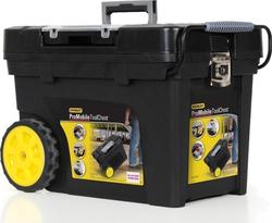 Stanley Tool Storage Plastic Wheeled Box W61.3xD37.5xH41.9cm 1-97-503