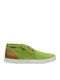 Damiani 900 Men's Suede Boots Green