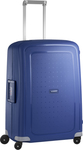 Samsonite S'Cure Spinner 69cm Σκουρο Μπλε Medium Travel Suitcase Hard Blue with 4 Wheels Height 69cm.