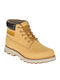 Founder Leather Yellow Boots