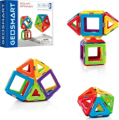 GeoSmart Joc de construcție magnetic Solar Spinner pentru copii de 5++ ani