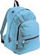 Sol's Express Blue School Bag Backpack Junior High-High School in Light Blue color