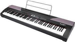 Thomann Electric Stage Piano DP-26 with 88 Weighted Keys Built-in Speakers and Connection with Headphones and Computer Black