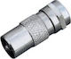 Convertor Conector F masculin în Coaxial masculin 10buc