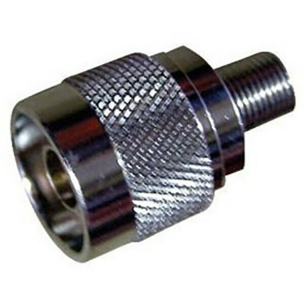 Μετατροπέας NConnector male σε FConnector female Ασημί (01.102.0078