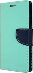 Fancy Synthetic Leather Wallet Turquoise (Galaxy A3 2017)