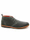 Superdry MF1001SNF3 Suede Γκρι Ανδρικά Μποτάκια