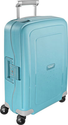 Samsonite S'cure Spinner 55/20 Cabin Travel Suitcase Hard Turquoise with 4 Wheels Height 55cm