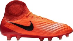 Nike Magista Obra II High Football Shoes FG with Cleats Orange