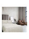 Kentia Bettdecke Großes Doppelbett Wolle 220x240cm Australian Wool Ecru 300 GSMGsm 10.5 togs Togs