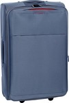 Diplomat The Athens Collection 6039 Large Travel Suitcase Fabric Blue with 2 Wheels Height 75cm