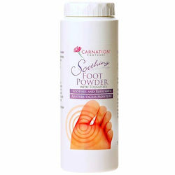 Carnation Soothing Foot Powder Πούδρα Ποδιών Moisturizing Powder Feet 75gr