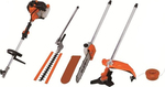 Eizen Kraft CT-M430 Garden Multi Tool Gasoline with Pole Saw, Grass Trimmer, and Hedge Trimmer