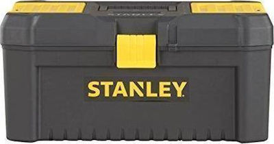 Stanley Essential Hand Toolbox Plastic with Tray Organiser W41xD21xH19.5cm