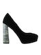 Delizia Pumps mit Chunky hohem Absatz Schwarz