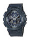 Casio G-Shock Uhr Chronograph Batterie mit Blau