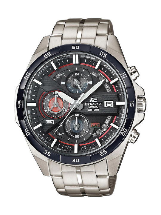 Casio Edifice Ανδρικό Ρολόι 49mm Χρονογράφος Μπ...
