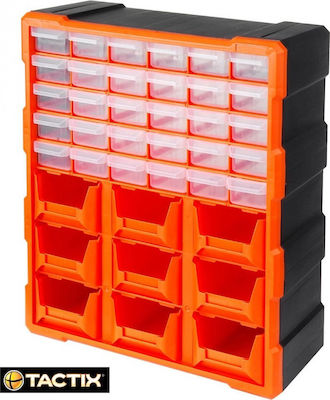 Tactix Συρταριέρα Εργαλείων Plastic 30 Slot W38.5xD16xH48.5cm